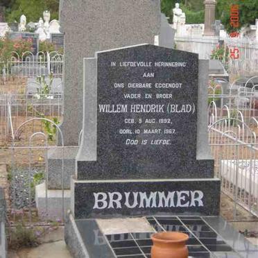 BRUMMER Willem Hendrik 1892-1967