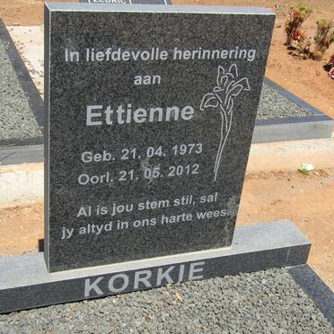 KORKIE Ettienne 1973-2012