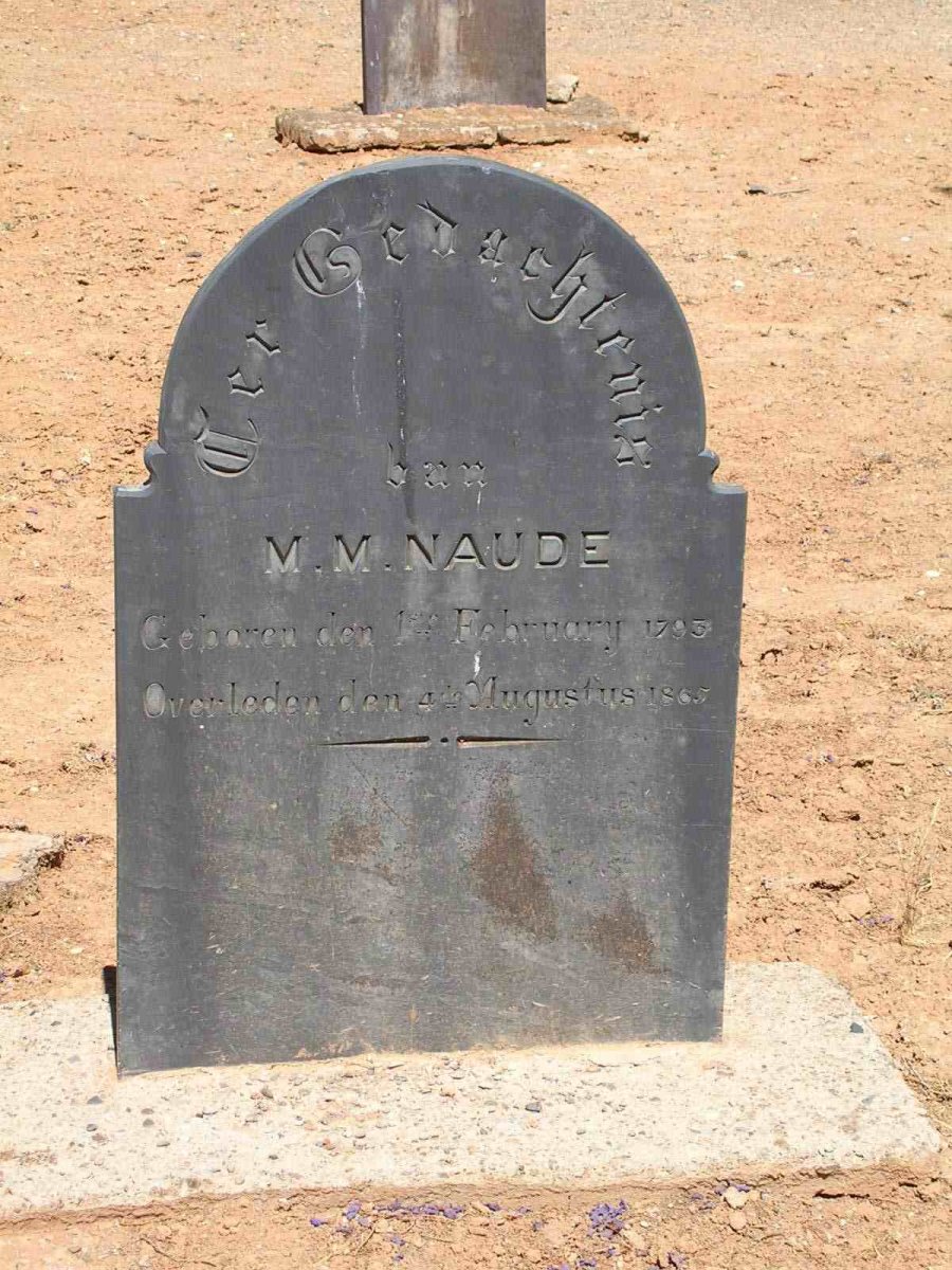 NAUDE M.M. 1793-1865