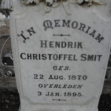 SMIT Hendrik Christoffel 1870-1895
