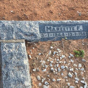 MARE Mareette F. 1944-1944