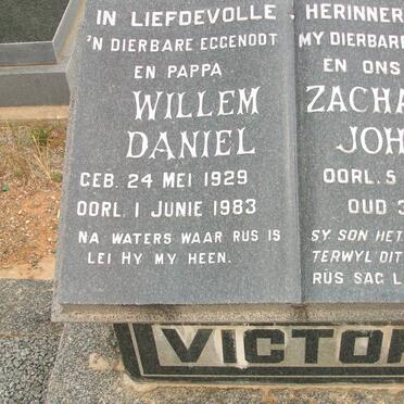 VICTOR Willem Daniel 1929-1983 :: VICTOR Zacharias Johannes -1962