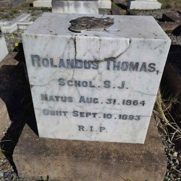 THOMAS Rolandus 1864-1893