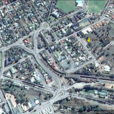 1. Google Earth Image Roman Catholic Cemetery, Grahamstown