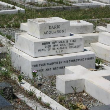 ACQUARONI Dario 1939-1947 