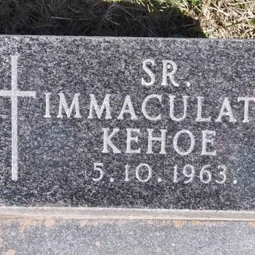 KEHOE Immaculata -1963