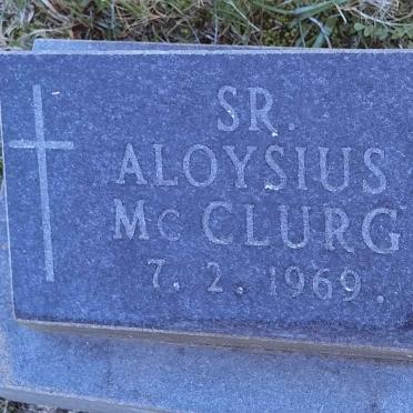 McCLURG Aloysius -1969