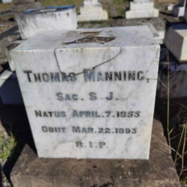 MANNING Thomas 1855-1893