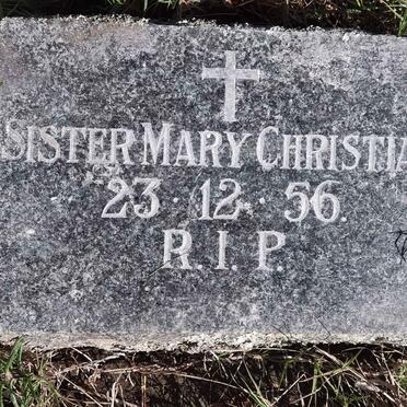 ? Mary Christian -1956