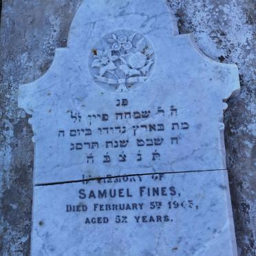 FINES Samuel -1903