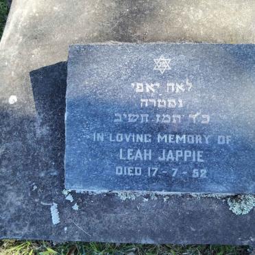 JAPPIE Leah -1952