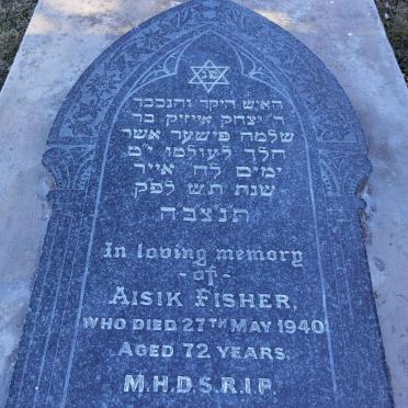 FISHER Aisik -1940