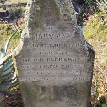 BLAKEWAY Mary Ann -1874