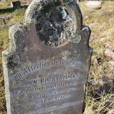 BUCKTHOUGHT John -1876