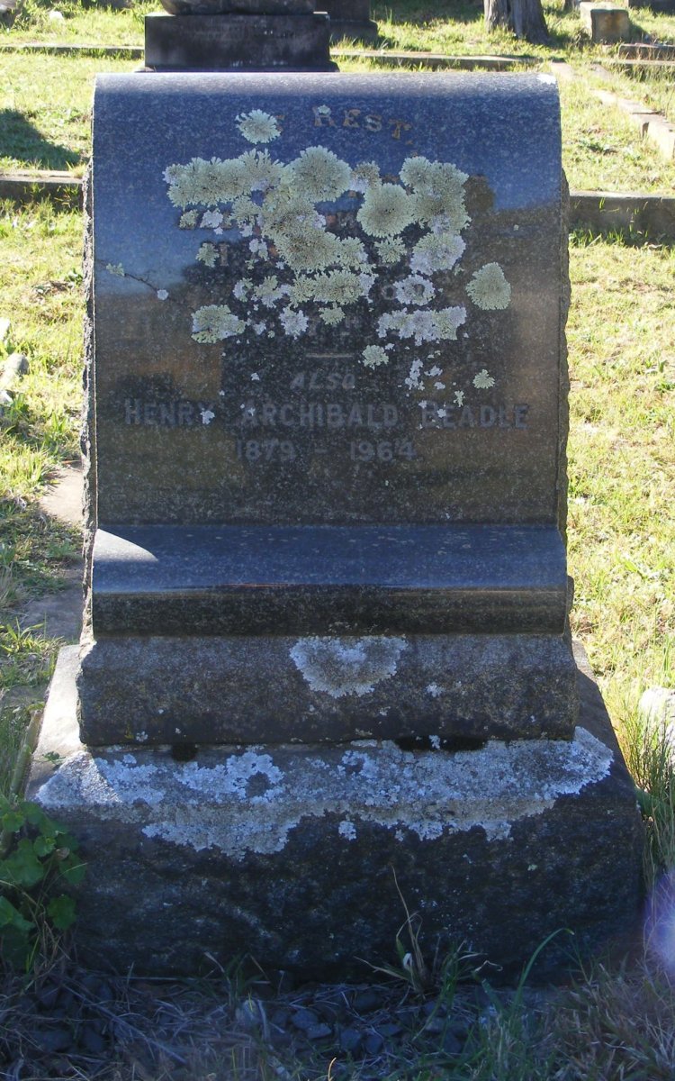 BEADLE Henry Archibald 1879-1964 &amp; ?