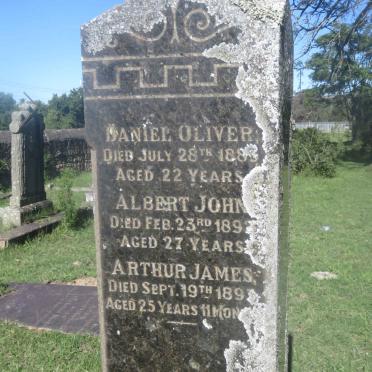 BECKER Daniel Oliver -1883 :: BECKER Albert John -189? :: BECKER  Arthur James -189? :: BECKER Hermann 1838-1917 _1