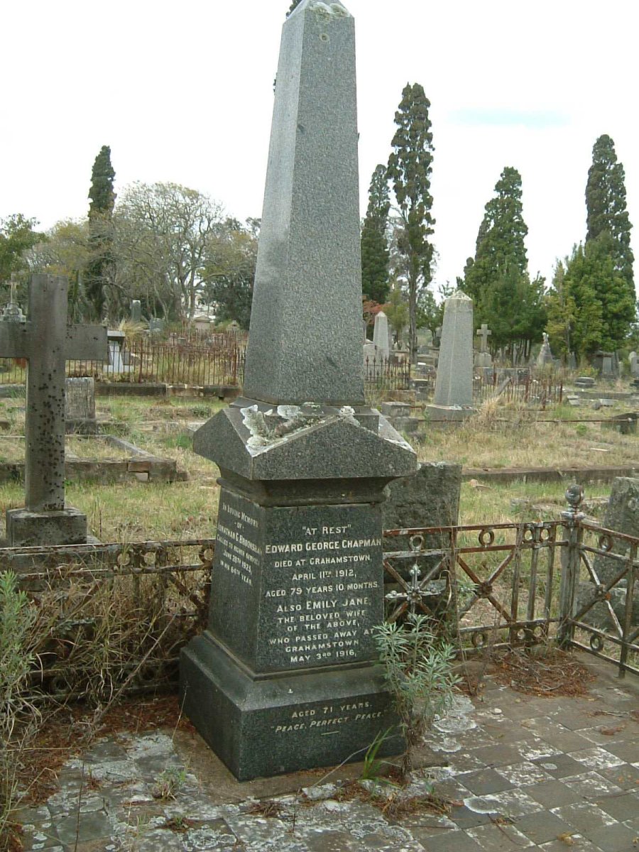 CHAPMAN Edward -1912 &amp;  Emily Jane -1916 :: BROOKSHAW Laura E. nee CHAPMAN -1960 :: BROOKSHAW Jonathan Glen -1923 _1