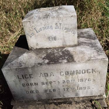 CONNOCK Alice Ada 1876-1895