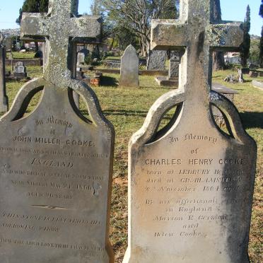 COOKE Charles Henry -1861 :: COOKE John Miller -1866