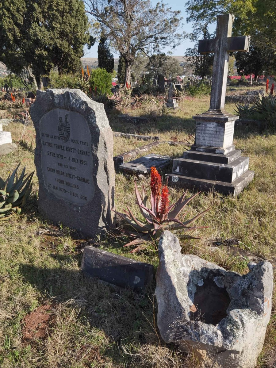 CARNAC Arthur Temple, Rivett 1879-1961 & Edith Hilda MULLINS 1879-1936 _1