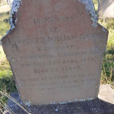 CHEER William -1899