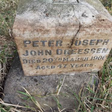 DREESSEN Peter Joseph John -1900