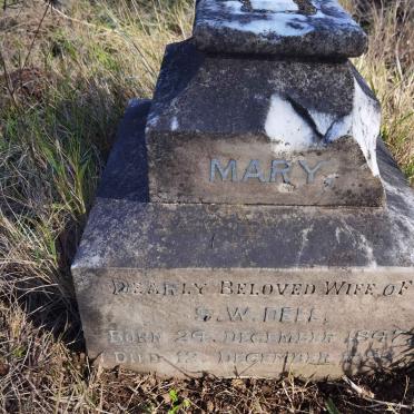 DELL Mary 1847-1892