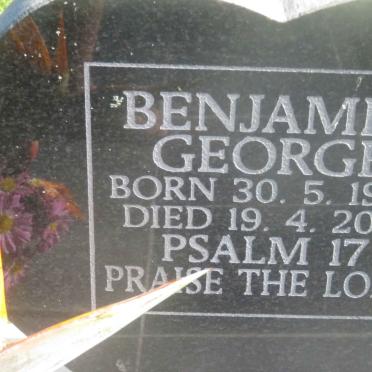 DANIELS Benjamin George 1967-2010