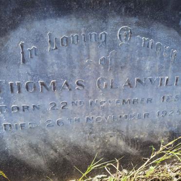 GLANVILLE Thomas 1851-1925