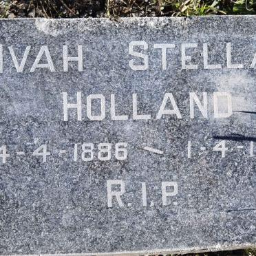 HOLLAND Hugh Lambert 1875-1939 & Ivah Stella 1886-1976 _2