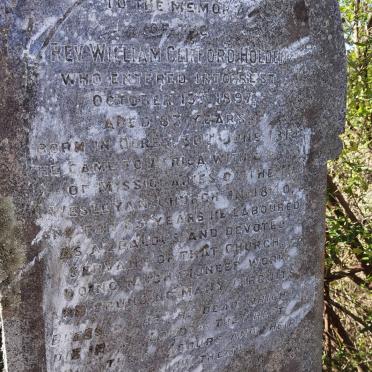 HOLDEN William Clifford 1814-1897