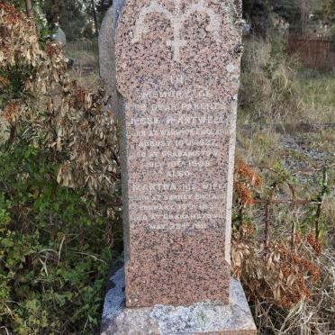 HARTWELL Jesse 1827-1909 &amp; Martha 1832-1911