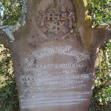 JAMIESON William Robert 1859-1876