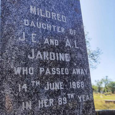 JARDINE Mildred -1988