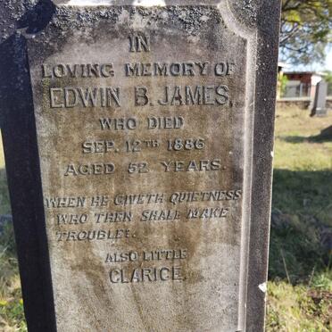 JAMES Edwin B. -1886 :: JAMES Clarice
