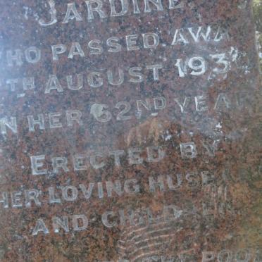JARDINE Edward John Henry -1938 &amp; Annie Elizabeth -193?