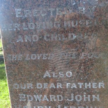 JARDINE Edward John Henry -1938 &amp; Annie Elizabeth -193?