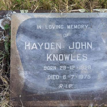 KNOWLES Hayden John 1928-1975