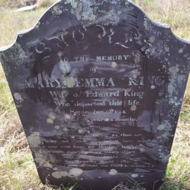 KING Mary Emma -1853