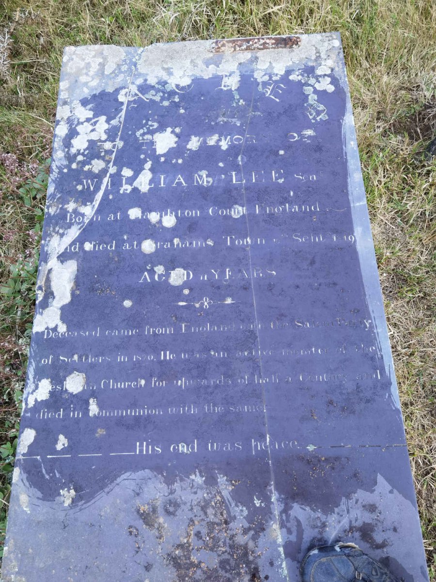 LEE William -1849