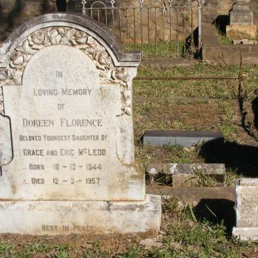 McLEOD Doreen Florence 1944-1957