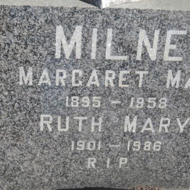 MILNE Margaret May 1895-1958 :: MILNE Ruth Mary 1901-1986