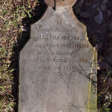 MASON Martha -1886