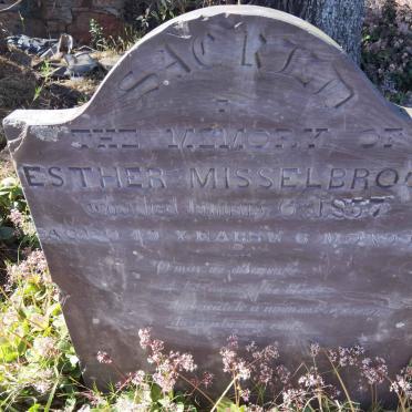 MISSELBROOK Esther -1857