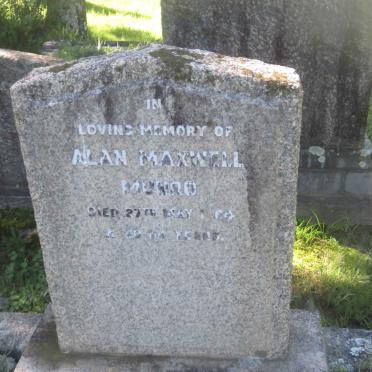 MUNRO Alan Maxwell -1964