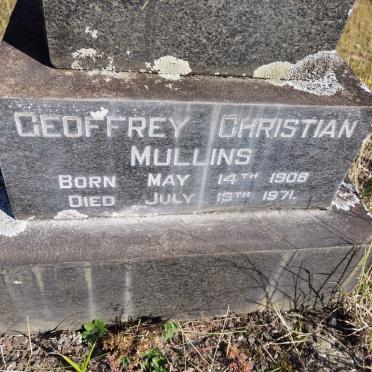 MULLINS Geoffrey Christian 1908-1971