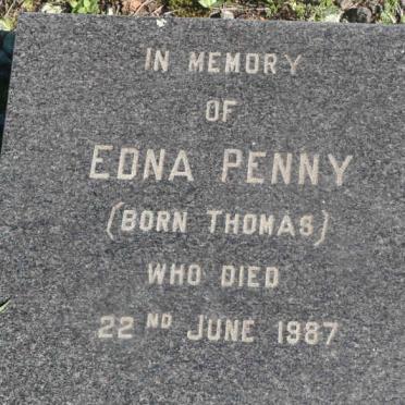 PENNY Edna nee THOMAS -1987