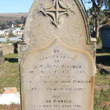 PINNOCK John -1901 &amp; Elizabeth -1888