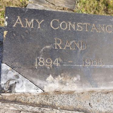 RAND Amy Constance 1894-1965