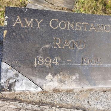 RAND Amy Constance 1894-1965